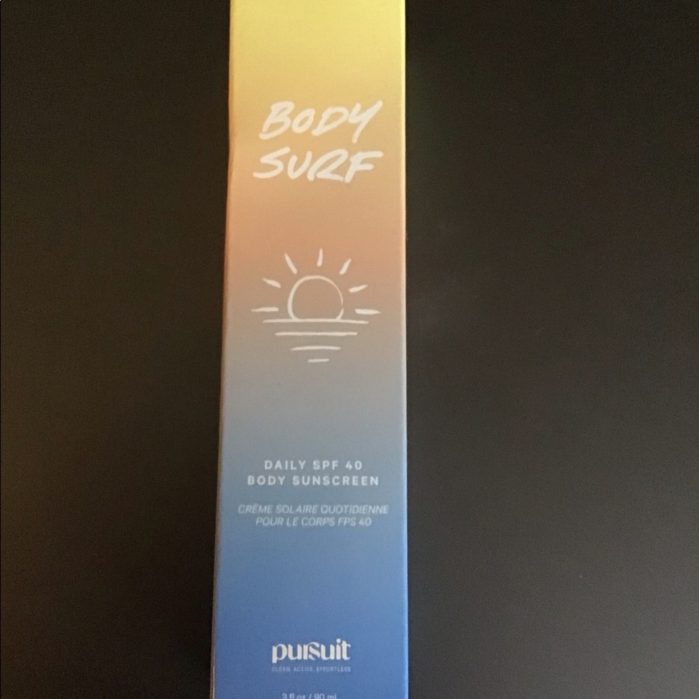 Body Surf daily SPF 40 body sunscreen